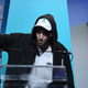 FuckJerry founder Elliot Tebele accepting a Shorty Award for the @fuckjerry account...wearing a JAJA tequila hat.